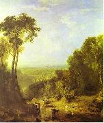 Joseph Mallord William Turner Crossing the Brook by Sweden oil painting artist